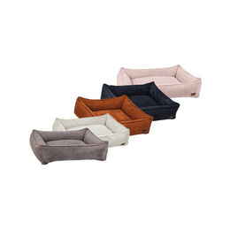 Designed by Lotte Hundebett Ribbed Bed Rosa 65 x 60 x 20 cm aus Stoff – Bild 1 von 3