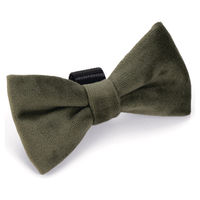 Produktbild von Designed by Lotte Hundehalsband Zaza Fliege Grün aus Polyester 12 x 7 x 2 cm