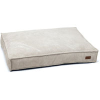 Produktbild von Designed by Lotte Hundekissen Cord Ribbed Grau 100x70x15cm
