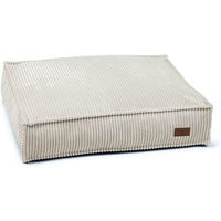 Produktbild von Designed by Lotte Hundekissen Cord Ribbed Hellgrau 70x55x15cm