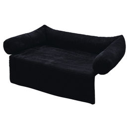 Produktbild von Designed by Lotte Hundekissen Couchkissen Ribbed Anthrazit 90 x 55 cm