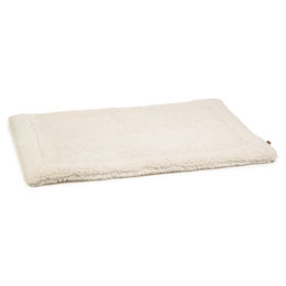 Designed by Lotte Hundekissen Ligra Bench Creme Beige Fleece Größe L 109 x 69 x 3 cm - 800 g – Bild 1 von 5