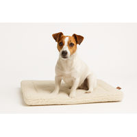 Produktbild von Designed by Lotte Hundekissen Ligra Fleece Beige Größe L
