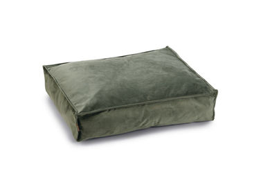 Designed by Lotte Hundekissen Nalino aus Samt Grün 70 x 55 x 15 cm – Bild 1 von 11