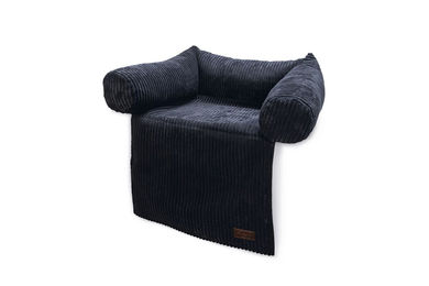 Designed by Lotte Hundekissen Ribbed Anthrazit 50 x 50 x 30 cm – Bild 1 von 13