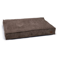 Produktbild von Designed by Lotte Hundekissen Ribbed Braun 120 x 80 x 15 cm