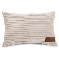 Produktbild von Designed by Lotte Hundekissen Ribbed Cord Hellgrau 35x23x6 cm maschinenwaschbar