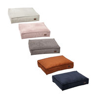 Produktbild von Designed by Lotte Hundekissen Ribbed Rosa 100 x 70 x 15 cm