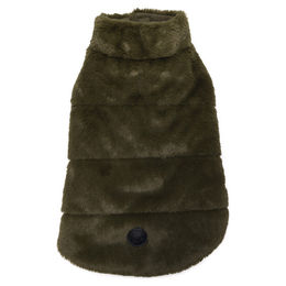 Produktbild von Designed by Lotte Hundemantel William grün wasserabweisend Polyester Rückenlänge 40 cm