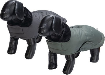 Designed By Lotte Hundemantel Zhanti wasserdicht Grau 56 cm – Bild 1 von 3