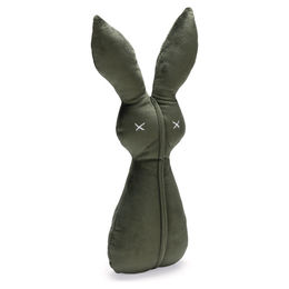 Designed by Lotte Hundespielzeug Hase Alina aus Velours in Grün 27x14x6cm – Bild 1 von 11