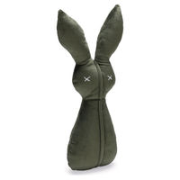 Produktbild von Designed by Lotte Hundespielzeug Hase Alina aus Velours in Grün 27x14x6cm