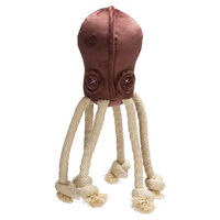Produktbild von Designed by Lotte Hundespielzeug Octo Aisha Plüschspielzeug aus Baumwolle Rosa