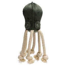 Designed by Lotte Hundespielzeug Octopus Aisha grün aus Plüsch – Bild 1 von 1