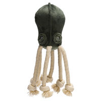 Produktbild von Designed by Lotte Hundespielzeug Octopus Aisha grün aus Plüsch