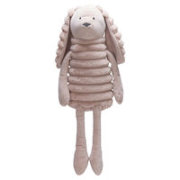 Produktbild von Designed by Lotte Hundespielzeug Reza Hase XL Rosa aus Plüsch