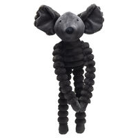 Produktbild von Designed by Lotte Hundespielzeug Reza Maus Swing Plüsch Anthrazit Grau
