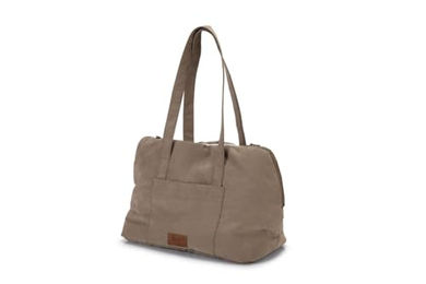 Designed by Lotte Hundetragetasche Bundu Beige aus Plüsch 40 x 20 x 28 cm - 600 g – Bild 1 von 13