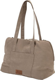 Designed by Lotte Hundetragetasche Bundu Beige aus Plüsch Größe L – Bild 1 von 7