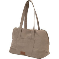 Produktbild von Designed by Lotte Hundetragetasche Bundu Beige aus Plüsch Größe L
