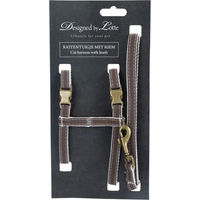 Produktbild von Designed by Lotte Katzengeschirr Virante Mint Nylon 27-45 cm x 10 mm