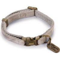 Produktbild von Designed by Lotte Katzenhalsband Velura Grau - 150 g