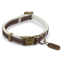 Produktbild von Designed by Lotte Katzenhalsband Virante aus Nylon in Braun verstellbar 20-30 cm