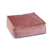 Produktbild von Designed by Lotte Katzenkissen aus Velours in Rosa 50x50x20 cm