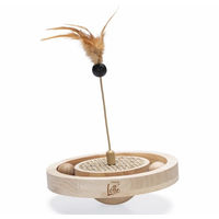 Produktbild von Designed by Lotte Katzenspielzeug Winni Intelligenzspielzeug aus Holz für Kitten