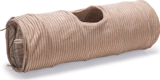 Designed by Lotte Katzentunnel Ribbed aus Stoff in Rosa – Bild 1 von 4