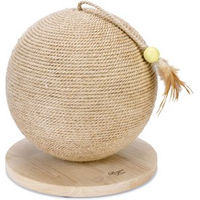 Produktbild von Designed by Lotte Kratzball Balty XL Kratztonne aus Sisal für Katzen in Beige Natur Ø 30 cm