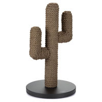 Produktbild von Designed by Lotte Kratzbaum Cactus Katzenkratzbaum aus Naturholz Schwarz Braun 35 x 35 x 60 cm