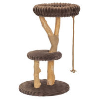 Produktbild von Designed by Lotte Kratzbaum Reya aus Holz in Braun 60x60x103cm für Katzen