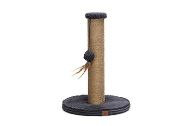 Designed by Lotte Kratzbaum Ribbed Anthrazit mit Sisal 35 x 35 x 50 cm – Bild 1 von 13