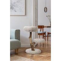 Produktbild von Designed by Lotte Kratzbaum Zora aus Holz für Katzen in Grau oder Natur 50x50x72 cm