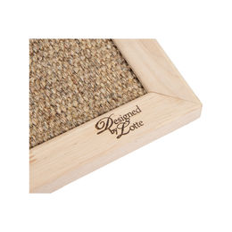 Designed by Lotte Kratzbrett aus Holz für Katzen 50 x 70 x 2 cm – Bild 1 von 4