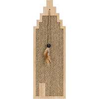 Produktbild von Designed by Lotte Kratzbrett Berit aus Holz und Seegras in Beige Natur 60 x 20 x 2 cm
