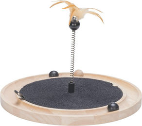 Designed by Lotte Kratzmatte Idah aus Holz für Katzen Ø 39,5 x H 29 cm – Bild 1 von 3