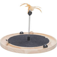 Produktbild von Designed by Lotte Kratzmatte Idah aus Holz für Katzen Ø 39,5 x H 29 cm