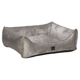 Designed by Lotte Orthopädisches Hundebett Soft Essence mit Memory Foam in Grau – Bild 1 von 3