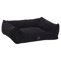 Produktbild von Designed by Lotte Orthopädisches Hundebett Wild Essence mit Memory Foam für Gelenke Anthrazit 80 x 70 cm