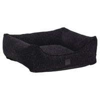 Produktbild von Designed by Lotte Orthopädisches Hundebett Wild Essence mit Memory Foam für Gelenke in Anthrazit 65 x 60 cm