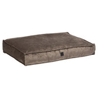 Produktbild von Designed by Lotte Orthopädisches Hundekissen Soft Essence mit Memory Foam in Mokka, 100 x 70 x 15 cm