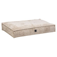 Produktbild von Designed by Lotte Orthopädisches Hundekissen Wave Essence Beige 100 x 70 x 15 cm