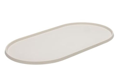 Designed by Lotte Platzset Oona Napfunterlage für Hunde aus Silikon Beige 55x30 cm - 55 cm – Bild 1 von 5
