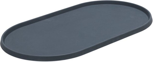 Designed by Lotte Silikon Platzset Oona Napfunterlage für Hunde Anthrazit 45x25 cm - 45 cm – Bild 1 von 11