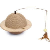 Produktbild von Designed by Lotte Wiggly Kratzball aus Holz für Katzen 29,5 cm