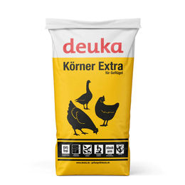 Deuka Körner Extra Geflügelfutter für Hühner und Enten GVO-frei 25 kg - 25 kg – Bild 1 von 4