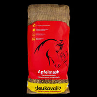 Produktbild von Deukavallo Apfel Mash Pferdefutter zur Unterstützung von Verdauung, Stoffwechsel sowie Haut und Fell 15 kg - 15 kg