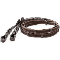Produktbild von Deukavallo Gummizügel Kavalkade für Warmblut in Schwarz oder Braun
